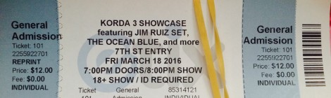 Korda 3 Happy Hour Sat Feb 27